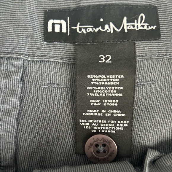Travis Mathew Grey Golf Shorts - Picture 2 of 2